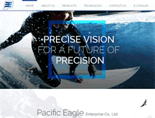 Tablet Screenshot of pacificeagle.com